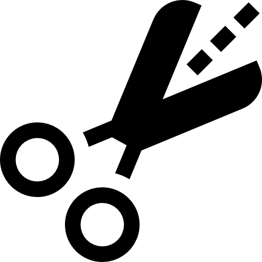 dotted line cut